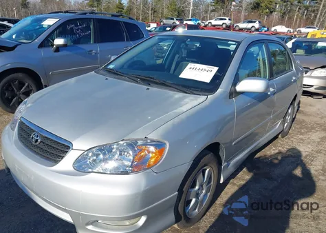 2008 Toyota Corolla S z USA, uszkodzony, nr VIN 2T1BR32E38C925107